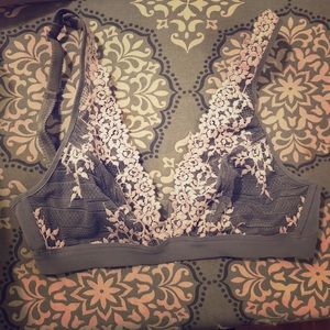 Wacoal Grey Flower Bralette